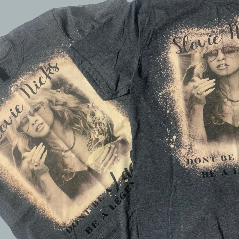 Stevie Nicks legend bleached t
